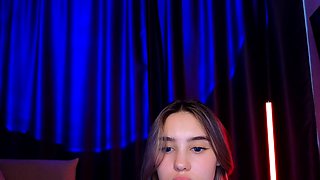 Stacked brunette goes solo toys and masturbation