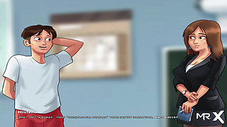 SummertimeSaga - Bathroom Is Busy E1 #5