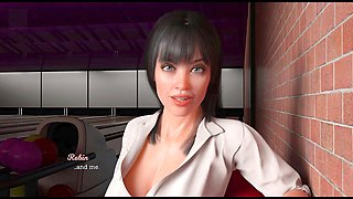 Steamy tales featuring a busty brunette with a hot backside