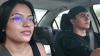 A shopping day ends in a good fuck