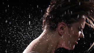 Stunning blonde MILF passion posing