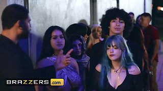 BRAZZERS - Luna Star  Her Hired Friend Kelsi Monroe Complete Their Mission To Seduce  Destroy JMacs Cock