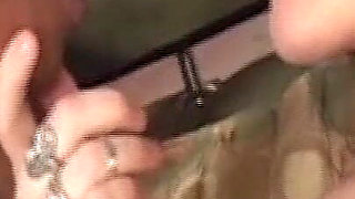 Mature Ebony Babe Fingers Blonde's Dripping Pussy Wild