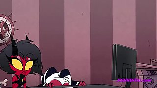 Hot 3D Hentai Threesome - Sinful Cartoon Sex Parody UNCENSORED