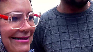 Fat Belly Granny Squirts While Getting Ass Fucked