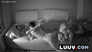 LUUV. First pussy licking scene on home webcam