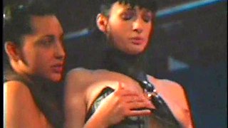 Lesbian Trio w Strap-on: Blowjob, Doggy  Missonary Porn