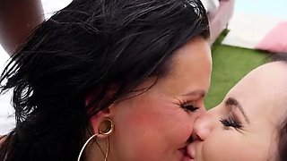 OnlyFans Kristy Black And Jolee Love BBC Rough Anal on PP