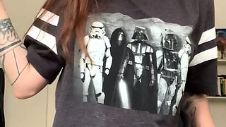 This large amateur cam girl has some very big boobs