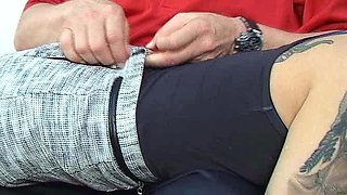 Sexy huge ass latina amateur rides fetish dudes cock