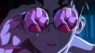Passionate Anime Couple Night Sex Session