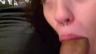 Sloppy wet blowjob for daddy!!