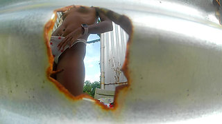 CAUGHT BY CAMERA IN THE CAB