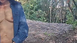 Outdoor Naked, Gaping and Pissing