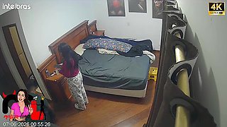 The Ifood Delivery Man Filled My Ass with Cum and the Cuckold Cleaned Everything!