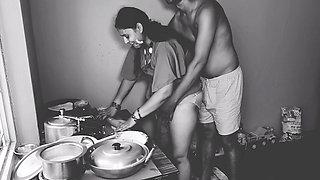 Desi indian couple kitchen sex