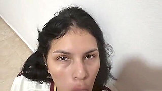 Cumshot on My World Champion Girlfriend's Face