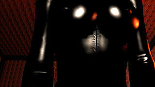 Mistress in Black Latex - POV Cowgirl