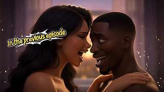 Ep9-From Chubby & Ignored to Curvy Cock Tease-Wife in Emerald Micro Bikini With a handsome black man
