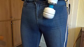 Cum in pissed jeans