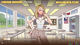 Public anime adventure with huge-chested teens and milfs