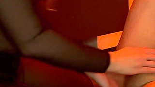 Gentle Pegging at Fireplace