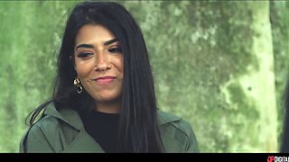 Yasmina Khan's Dark Spell in a Spooky Scene