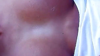 Horny Teen Fayna Ass Fucked by Step Dad on the Beach
