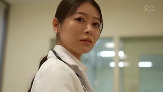 A Beautiful Married Woman Doctor Moistens Her Wealthy Patient With Her Saliva And Love Juices During Submissive Kisses And Creampie Sex. Iyo Shinohara