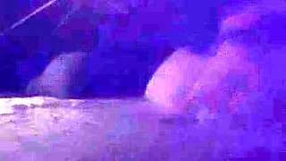 Small titted brunette teen fingering on the bed