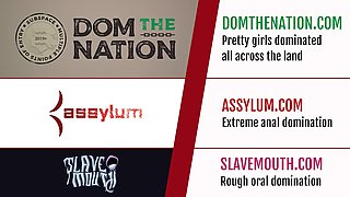 Ass reddened submissive teen rough fucked