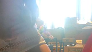Big Boobed Blonde Masturbates With A Dildo In The Bathroom