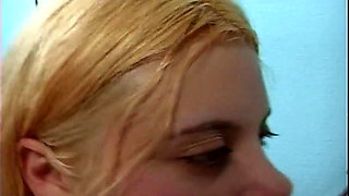 Naughty Blonde Teen Drains Lover Deep in Steamy Tub