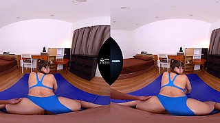 Wonderful asian babe VR mind-blowing xxx clip