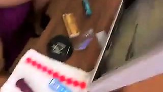 Big-Titted BBW Milf Plays With Dildo on Webcam