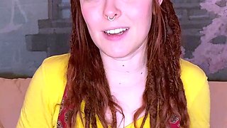 Amateur pantyhouse webcam teen strips and strokes her vagina