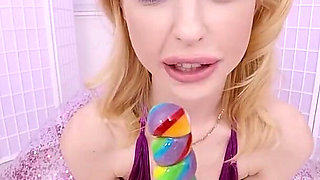 Blonde Nympho Wants to Suck Cock POV