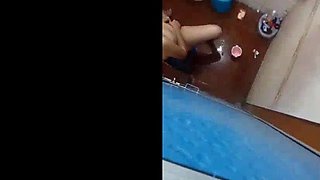 Shaitaan Chota Bhai Records Elder Sister Masturbating In Bathroom Before Taking Shower