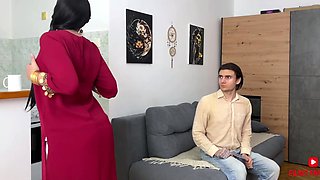 Curvy Indian beauty treated like a sex toy by dominating dude