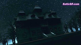 The Mysterious Silver Ladyboy of the Abandoned House (Animation) Exclsuive
