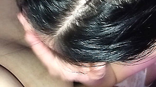 Hot 18 Girl From Poland Doing Blow Job with Butt Plug Sexy Bodystocking Lingerie and Bondage