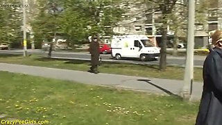 Alexa Weix Outdoor Pissing Fetish - Real Golden Shower & Public Nudity HD