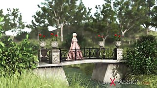 Side piece's blonde porn