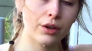 Small titted babe Monica Sweet in