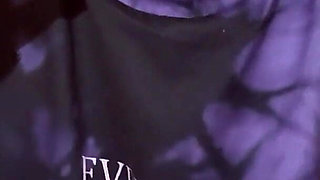 A Gentle Giantess Begins Her Day by Brushing Her Teeth,