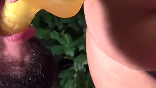 Lady MILF and Rotten Venus Humiliate the Obedient Cuckold in an Outdoor Session