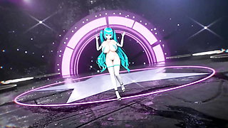 MIKU BIBBIDIBA Naked - mmMmm - All Colors Compilation Smixix