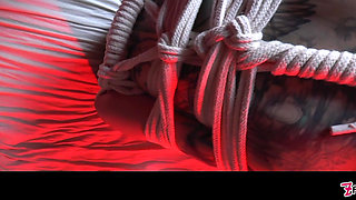 Innocent Teen Shibari Bondage Anal in First Show