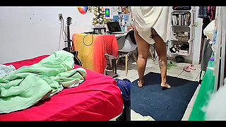 Watching on My Stepsister Getting Out of the Shower