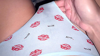 Dirty wet panties. Creamy pussy and multiple orgasms. (FPOV)